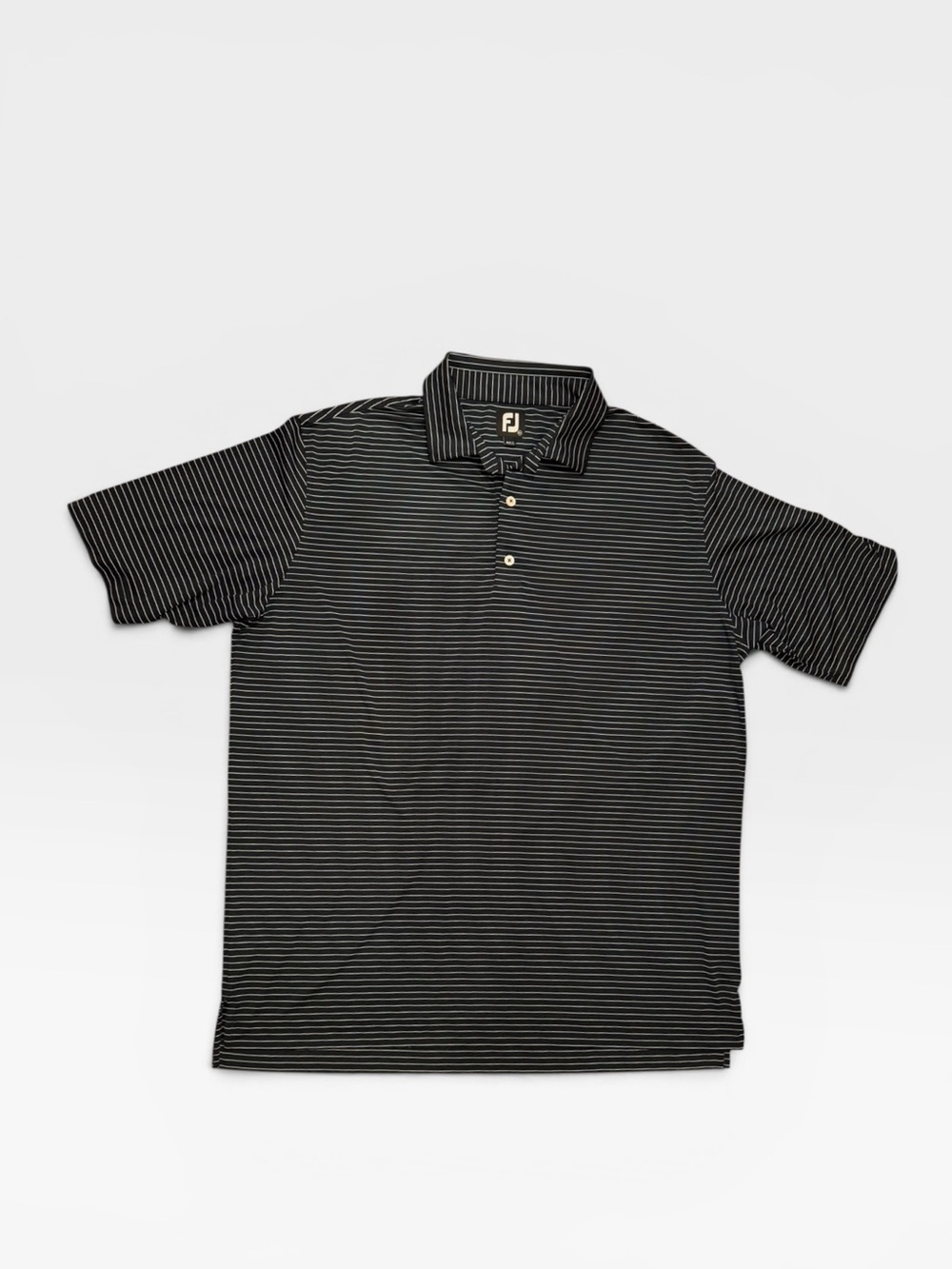 Footjoy Mens Striped Polo - Picture 2 of 5